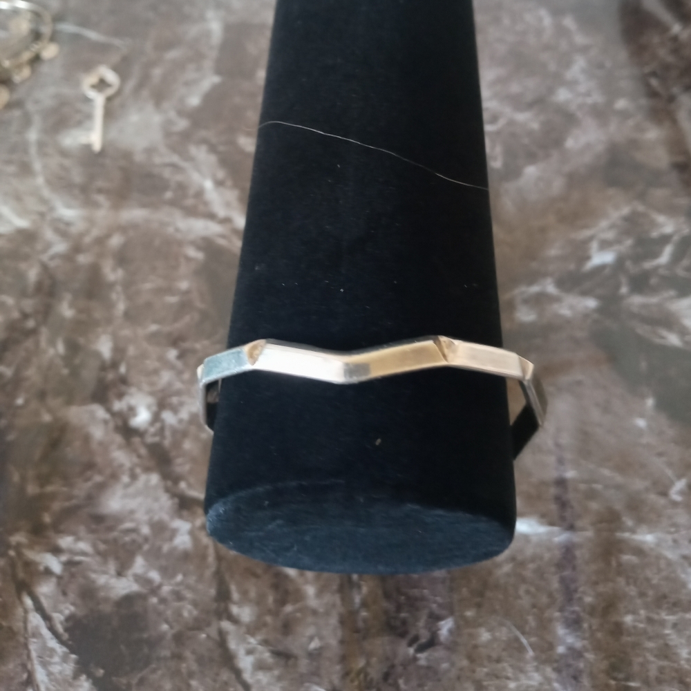 Alpaca Silver Bangle Bracelet